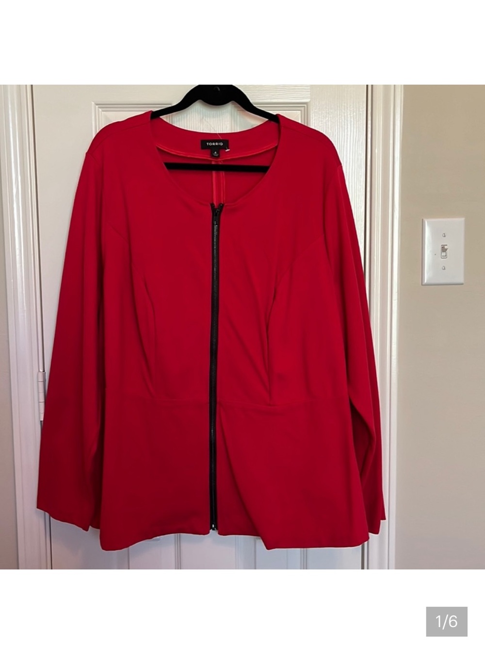 NWOT Torrid Red Jacket